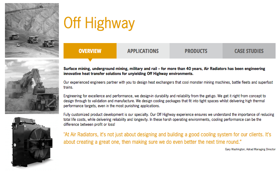 copywriter geelong, copywriter melbourne, air radiators, web writer, business writer