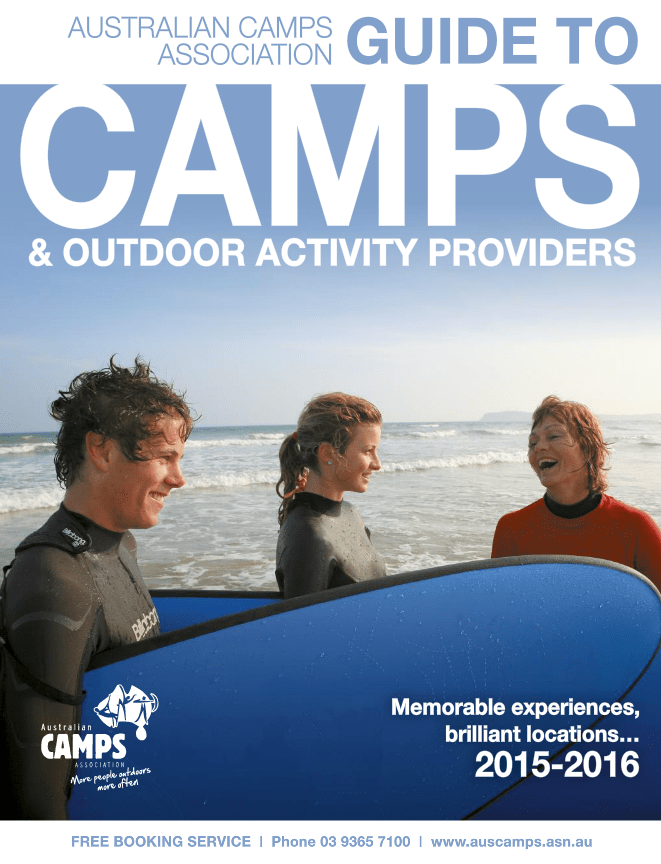 AUstralian Camps Association, Guide to Camps, Tourism Australia, Visit Australia, tourism writer, copywriter geelong, copywriter melbourne