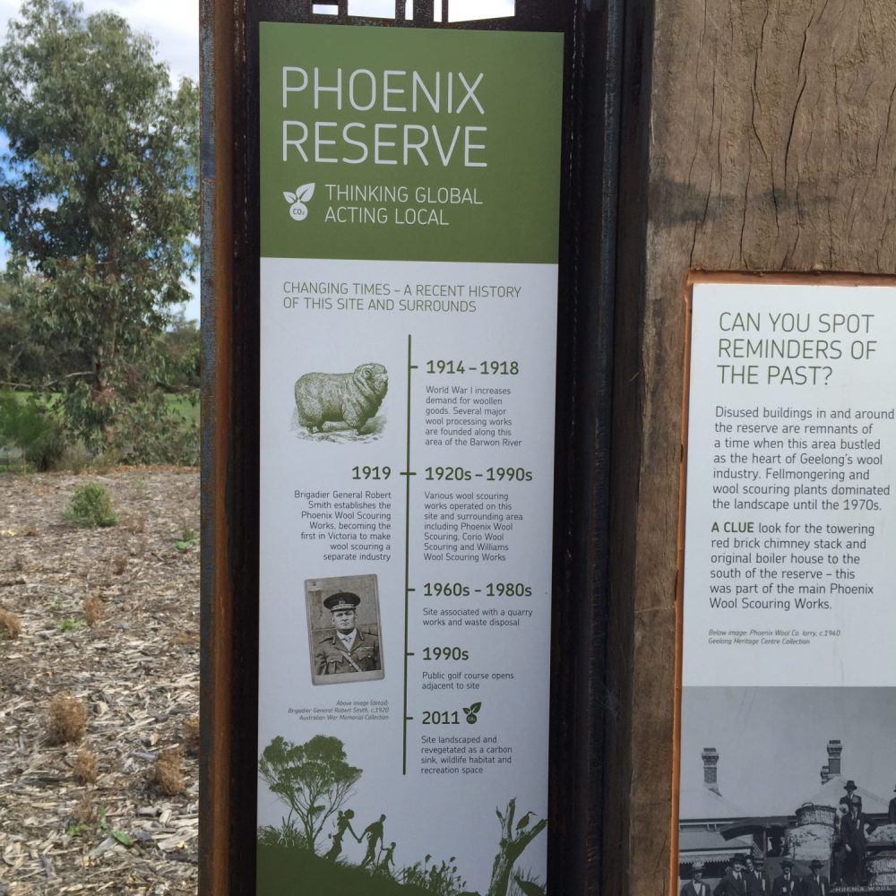 interpretive signage geelong, interpretive writing geelong, interpretation geelong, copywriting geelong, copywriter, phoenix reserve geelong